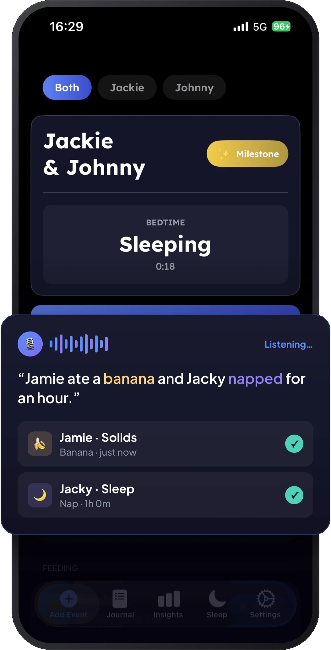 Voice logging